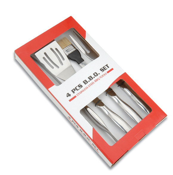 4pcs BBQ SET in colorbox