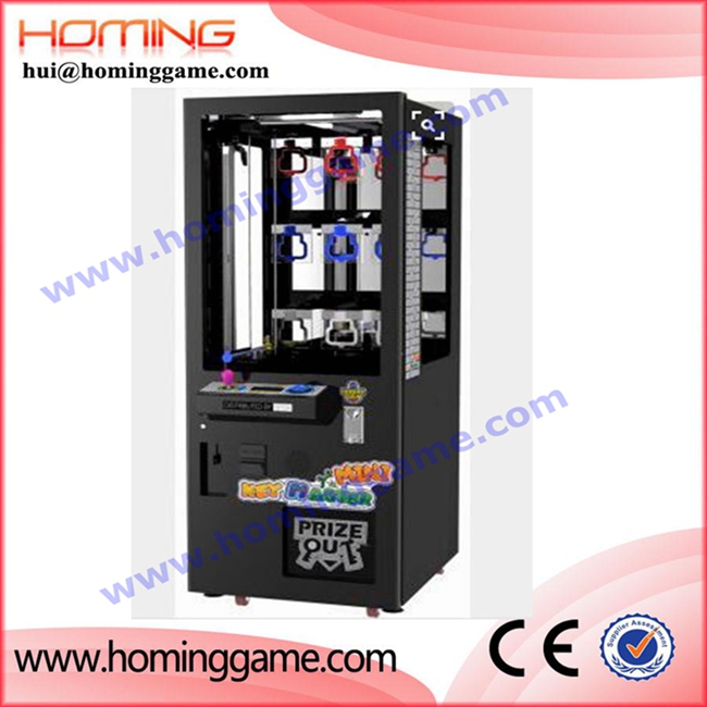 Gold key master prize vending game machines manufactory lucky star plush gift vending machine for sale  