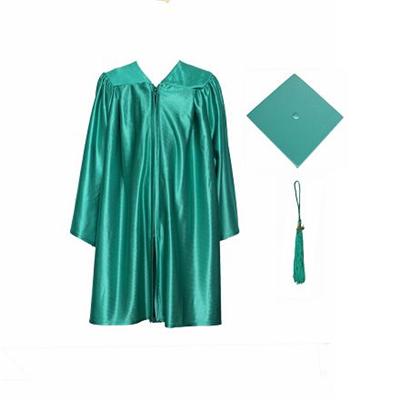 Kids' Shiny Graduation Cap Gown