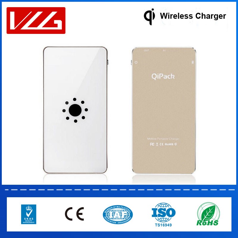 Qi wireless charger powerbank