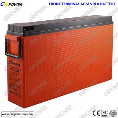 Manufacturer Durable Front Terminal Battery 12V 200ah for Solar Power
