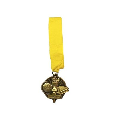 Wholesale Zinc Alloy Die Cast Iron Casting Custom Medal With Ribbon