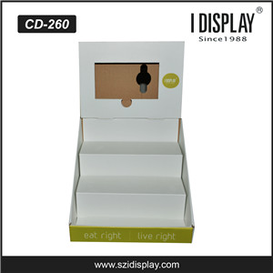 Customized LCD Screen Cardboard Counter Top Display Box