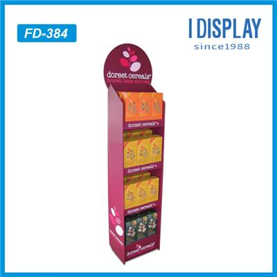 POP Free Standing Cardboard Floor Display Stand For Plush Toys