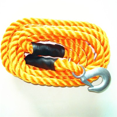 Tow Rope With Forged Steel Hooks
