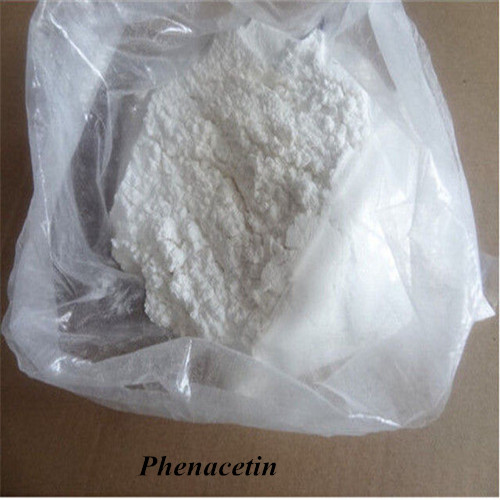 Analgesic Material Phenacetin Raw Steroids Powder 