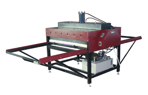 HC-B3 hydraulic style double stations heat transfer press machine