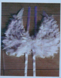 feather angel wings for sale - China supplier W-1004 40x40cm