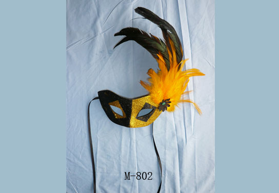  Дешевые маски из перьев для продажи - Сделано в Китае M-802