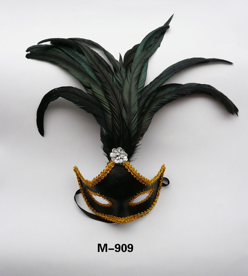 Cheap feather masks for sale - Made in China M-909
