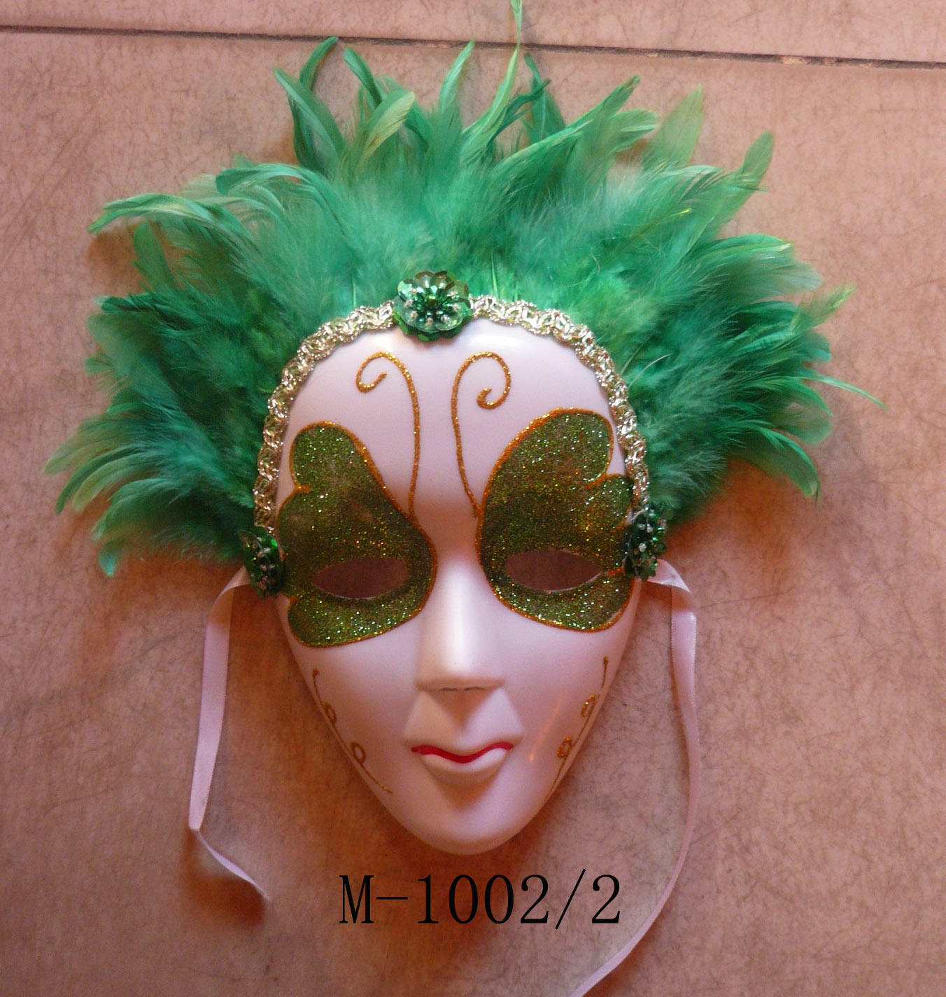  Дешевые маски из перьев для продажи - Сделано в Китае M-1002／2