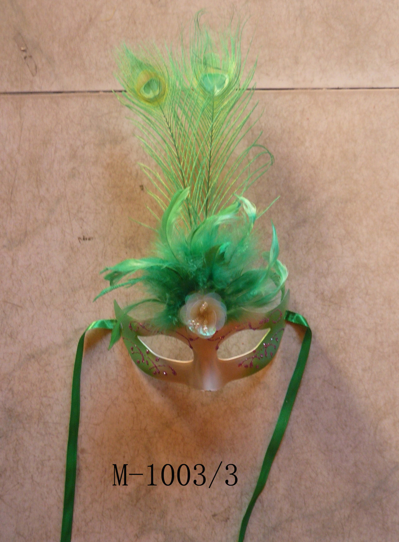 Cheap feather masks for sale - Made in China M-1003／3