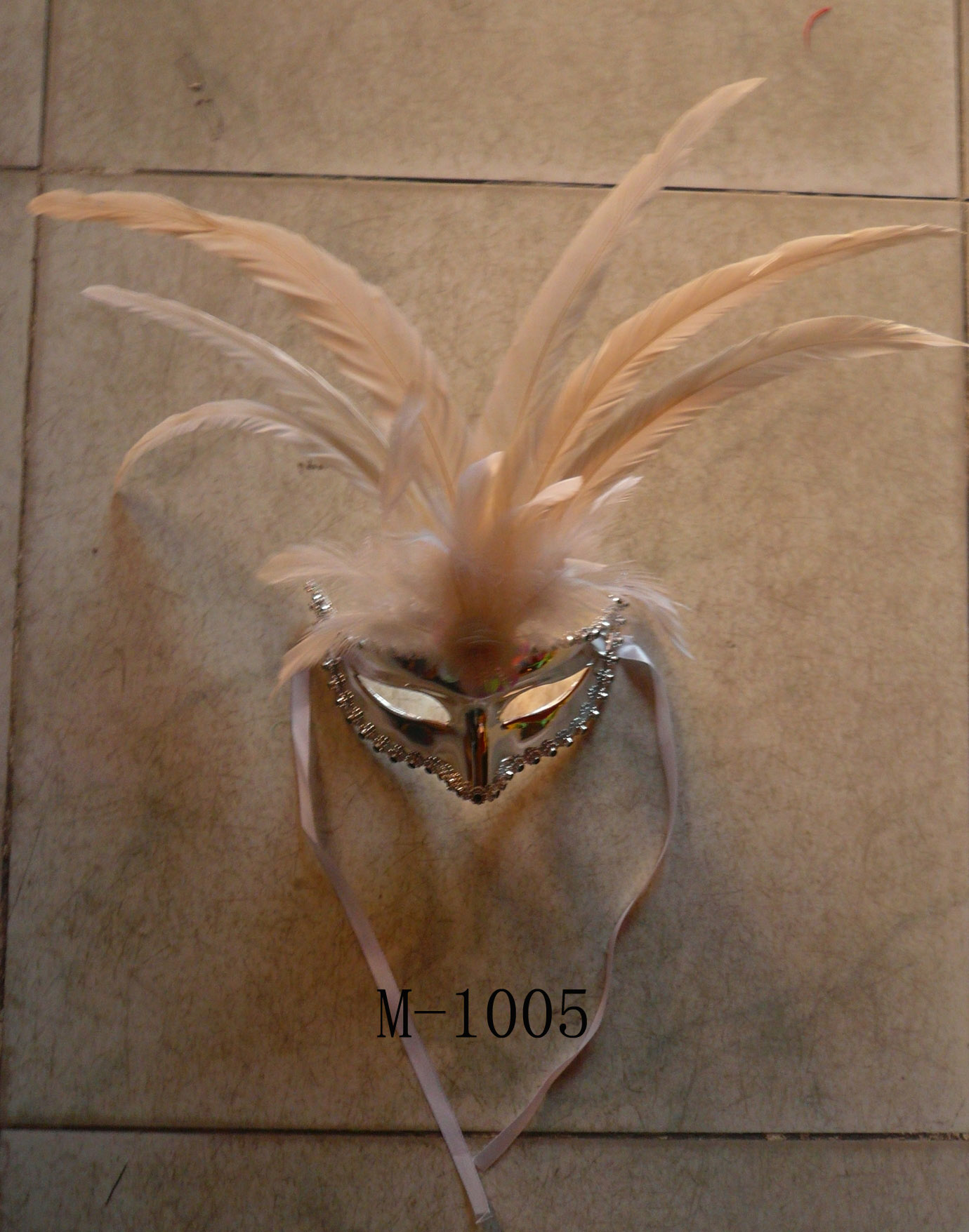 Cheap feather masks for sale - Made in China M-1005