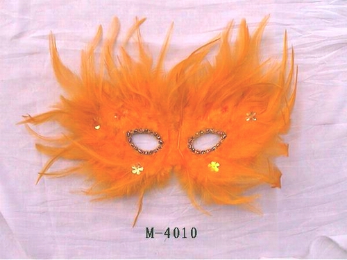  便宜的羽毛面具出售 - 中国制造 M-4010