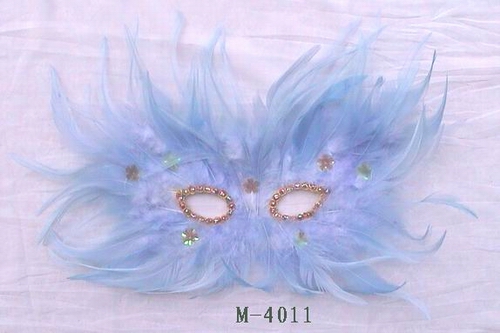  便宜的羽毛面具出售 - 中国制造 M-4011