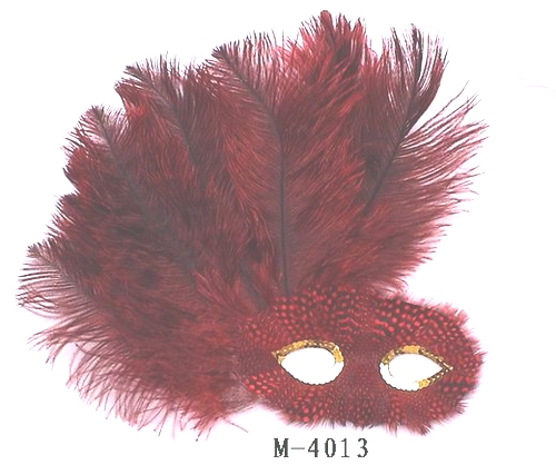  Дешевые маски из перьев для продажи - Сделано в Китае M-4013