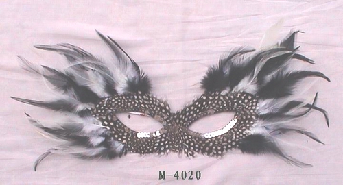  便宜的羽毛面具出售 - 中国制造 M-4020