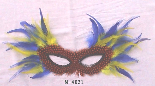  便宜的羽毛面具出售 - 中国制造 M-4021
