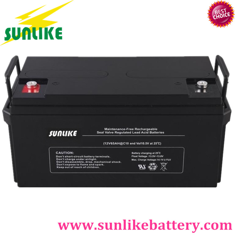 Sunlike battery / gel battery / solar battery / deep cycle battery