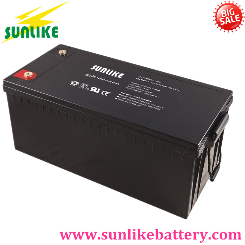 deep cycle gel battery / solar gel battery / long life gel battery