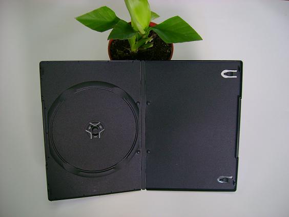7mm single and double black DVD case