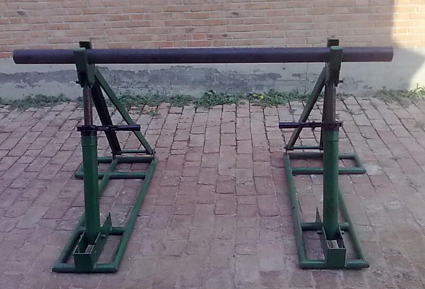  Mechanical cable reel stand cable drum jack
