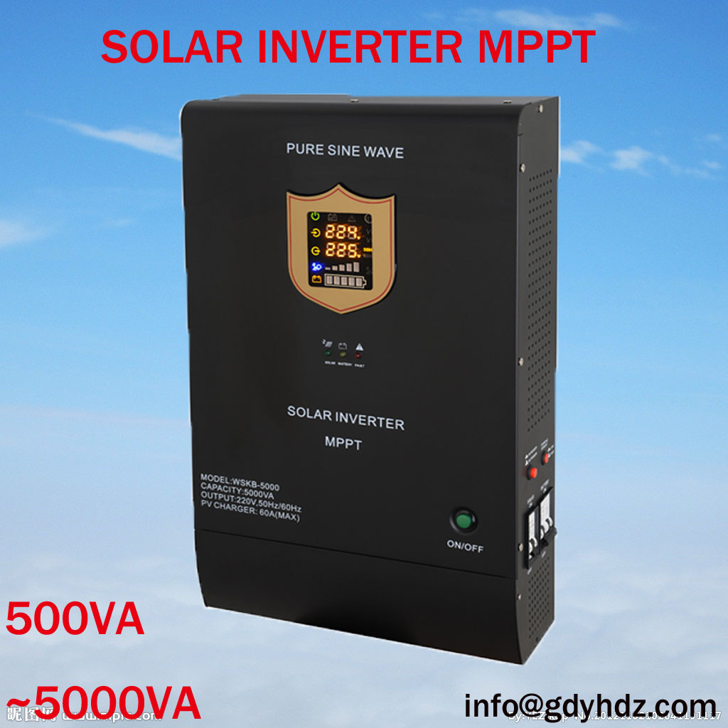Hybrid Solar Inverter/STand-alond solar inverter with built-in MPPT Controller