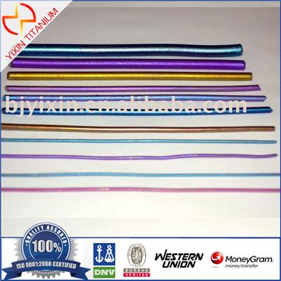 Titanium Colored Wire (Anodizing Coloring /Electroplating) For Decoration