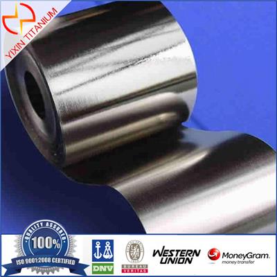 Gr2 Titanium Foil Thickness 0.03mm For Electroplating Equipment