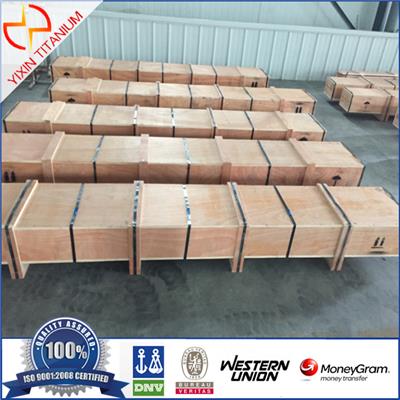 Yixin Titanium Bar Packing With Wooden Case