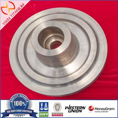 ASTM B381 Gr1 Customization Titanium Fored Flange For Industrial Equipment