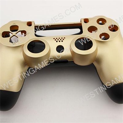 Replacement Top And Bottom Housing Shell Case For Playstation 4 PS4 Controller - Matt Gold