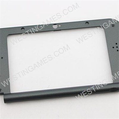 Original Faceplate Screen Display Middle Housing Shell Replacement For NEW 3DS XL 2015 - Black
