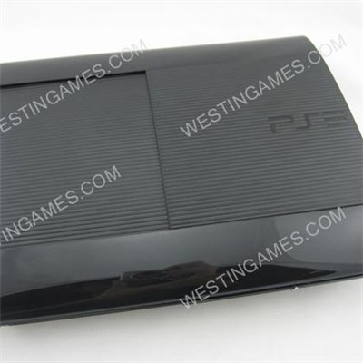 Replacement Complete Housing Shell Case For PS3 Super Slim 4K 4000 - Black