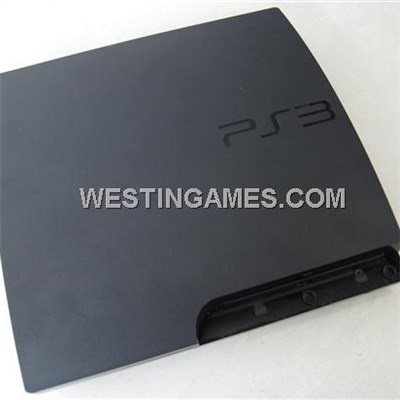 Complete Housing Shell Case Replacement For Playstation 3 PS3 Slim - Black (A Quality)