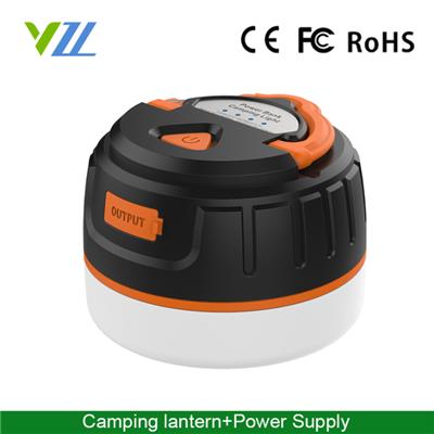 Mini Camping Lantern Power Bank 5200mah LED Camping Light