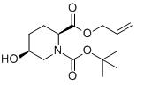 (2S,5S)-2-allyl 1-tert-butyl 5-hydroxypiperidine-1,2-dicarboxylate  CAS: