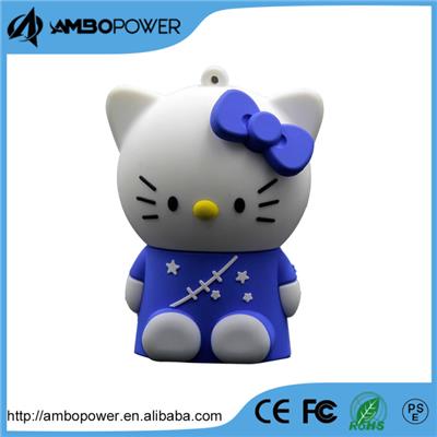 New  Grade A  Best Price Hello Kitty Cartoon Design ROHS Battery Charger 2200mah