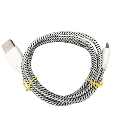 Dual Port Braided Charging Micro/Mini USB Cable 1M (MUSB1M)