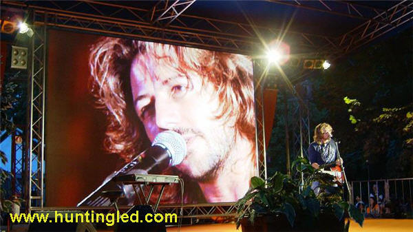Stage background LED display for entertainment P10