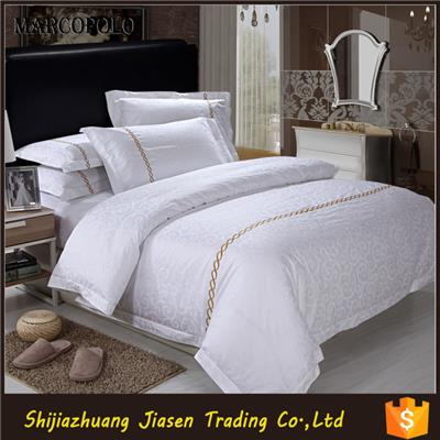 White Color 100 Cotton Spa/hotel Bed Linen Hotel Beddings Sets
