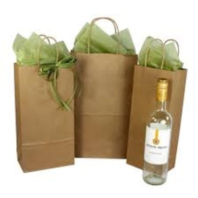 Exquisite Craftsman Shipper Handle Wine Paper Bag
