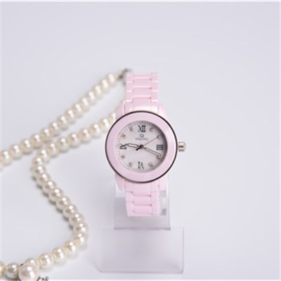 Unisex Ceramic Watch With MOP Dial