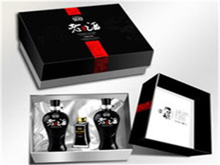 High Quality Hardback Bottle Gift Box With Silk Inside For Wine
