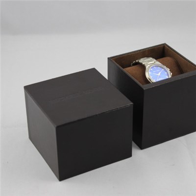 Full Color Printing Kraft Paper Earphone Box With PVC Tray