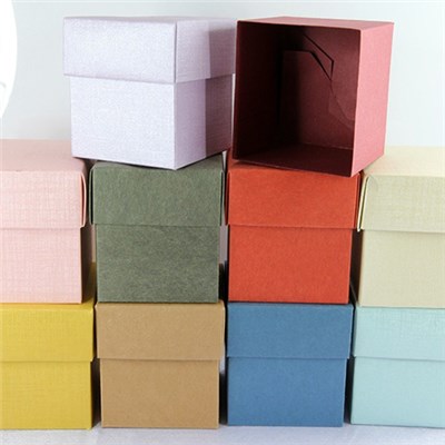 Elegant And Graceful Various Designs Cube Boxes For Candy