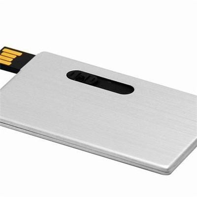 Metal Push-Pull Business USB Card