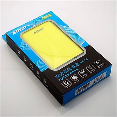 Customized Different Size Of Power Bank Paper Box With PVC Tray
