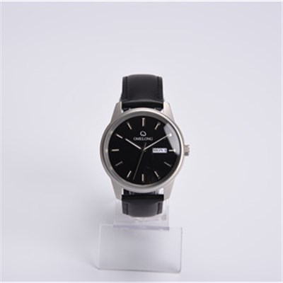 Business Leather Watch With Calendar