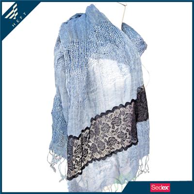 Scarf With Lace